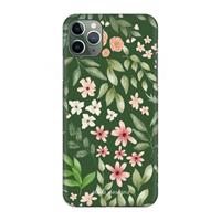 CaseCompany Botanical green sweet flower heaven: Volledig geprint iPhone 11 Pro Max Hoesje