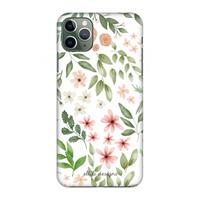 CaseCompany Botanical sweet flower heaven: Volledig geprint iPhone 11 Pro Max Hoesje