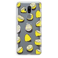 CaseCompany When Life Gives You Lemons...: LG G7 Thinq Transparant Hoesje