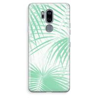 CaseCompany Palmbladeren: LG G7 Thinq Transparant Hoesje