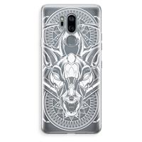 CaseCompany Oh Deer: LG G7 Thinq Transparant Hoesje