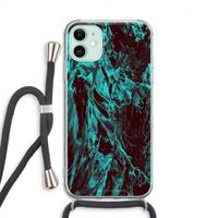 CaseCompany Ice Age: iPhone 11 Transparant Hoesje met koord