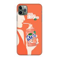 CaseCompany Peach please!: Volledig geprint iPhone 11 Pro Max Hoesje