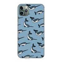 CaseCompany Narwhal: Volledig geprint iPhone 11 Pro Max Hoesje