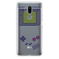 CaseCompany Game On: LG G7 Thinq Transparant Hoesje