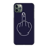 CaseCompany F**k U: Volledig geprint iPhone 11 Pro Max Hoesje