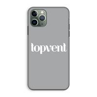 CaseCompany Topvent Grijs Wit: iPhone 11 Pro Tough Case