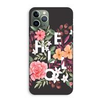 CaseCompany Hello in flowers: iPhone 11 Pro Tough Case