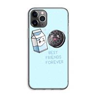 CaseCompany Best Friend Forever: iPhone 11 Pro Max Transparant Hoesje