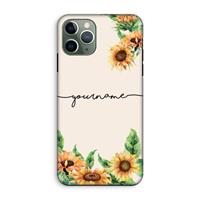 CaseCompany Zonnebloemen: iPhone 11 Pro Tough Case