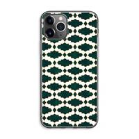 CaseCompany Moroccan tiles: iPhone 11 Pro Max Transparant Hoesje