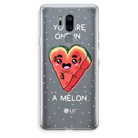 CaseCompany One In A Melon: LG G7 Thinq Transparant Hoesje