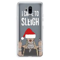 CaseCompany Came To Sleigh: LG G7 Thinq Transparant Hoesje