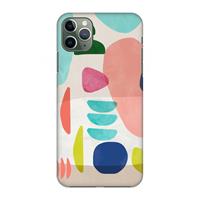 CaseCompany Bold Rounded Shapes: Volledig geprint iPhone 11 Pro Max Hoesje