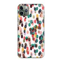 CaseCompany Tropical Dots: Volledig geprint iPhone 11 Pro Max Hoesje