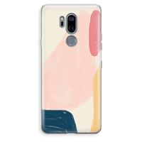 CaseCompany Saturday Flow: LG G7 Thinq Transparant Hoesje
