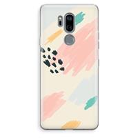 CaseCompany Sunday Chillings: LG G7 Thinq Transparant Hoesje