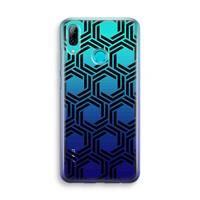 CaseCompany Geometrisch patroon: Huawei P Smart (2019) Transparant Hoesje