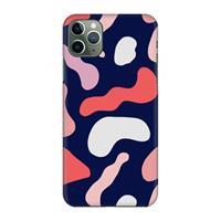 CaseCompany Memphis Shapes Pink: Volledig geprint iPhone 11 Pro Max Hoesje