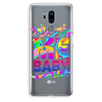 CaseCompany Touch Me: LG G7 Thinq Transparant Hoesje
