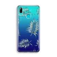 CaseCompany Simple leaves: Huawei P Smart (2019) Transparant Hoesje