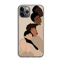 CaseCompany Sweet creatures: iPhone 11 Pro Max Transparant Hoesje