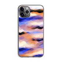 CaseCompany Donkere Wolken: iPhone 11 Pro Max Transparant Hoesje