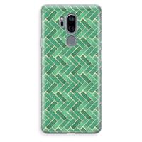 CaseCompany Moroccan tiles 2: LG G7 Thinq Transparant Hoesje