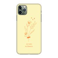 CaseCompany No rain no flowers: Volledig geprint iPhone 11 Pro Max Hoesje