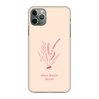 CaseCompany Where flowers bloom: Volledig geprint iPhone 11 Pro Max Hoesje