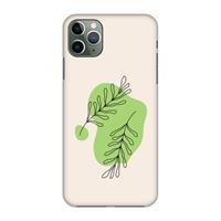 CaseCompany Beleaf in you: Volledig geprint iPhone 11 Pro Max Hoesje