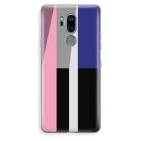CaseCompany Gestalte 4: LG G7 Thinq Transparant Hoesje