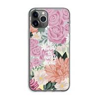 CaseCompany Kindness matters: iPhone 11 Pro Max Transparant Hoesje