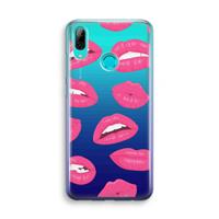 CaseCompany Bite my lip: Huawei P Smart (2019) Transparant Hoesje