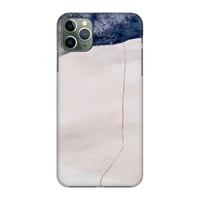 CaseCompany Stone White: Volledig geprint iPhone 11 Pro Max Hoesje