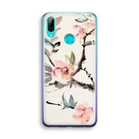 CaseCompany Japanse bloemen: Huawei P Smart (2019) Transparant Hoesje