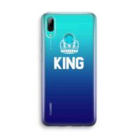 CaseCompany King zwart: Huawei P Smart (2019) Transparant Hoesje