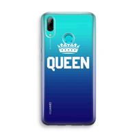 CaseCompany Queen zwart: Huawei P Smart (2019) Transparant Hoesje