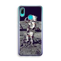 CaseCompany Spaceman: Huawei P Smart (2019) Transparant Hoesje