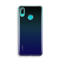 CaseCompany Musketon Halftone: Huawei P Smart (2019) Transparant Hoesje