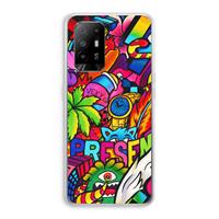 CaseCompany Represent: Oppo A94 5G Transparant Hoesje