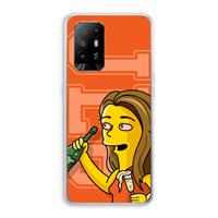 CaseCompany Jamie Lee Simpson: Oppo A94 5G Transparant Hoesje