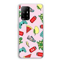 CaseCompany Things Jamie Loves: Oppo A94 5G Transparant Hoesje