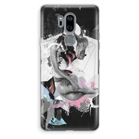 CaseCompany Camouflage de sommeil: LG G7 Thinq Transparant Hoesje