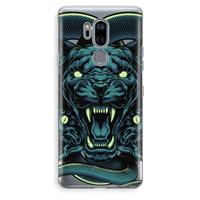 CaseCompany Cougar and Vipers: LG G7 Thinq Transparant Hoesje