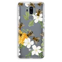 CaseCompany No flowers without bees: LG G7 Thinq Transparant Hoesje
