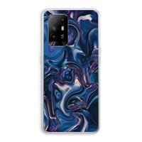 CaseCompany Mirrored Mirage: Oppo A94 5G Transparant Hoesje