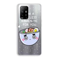 CaseCompany I'm A Hopeless Ramen-Tic For You: Oppo A94 5G Transparant Hoesje