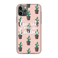 CaseCompany Cactus quote: Volledig geprint iPhone 11 Pro Hoesje