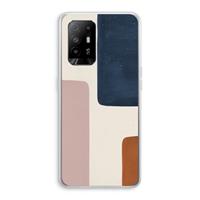 CaseCompany Geo #5: Oppo A94 5G Transparant Hoesje
